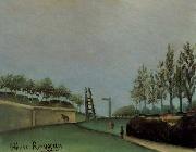 Henri Rousseau Fortification Porte de Vanves oil painting picture wholesale